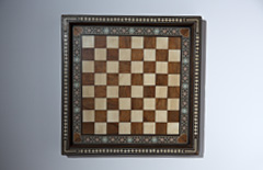 Vintage inlay checkerboard